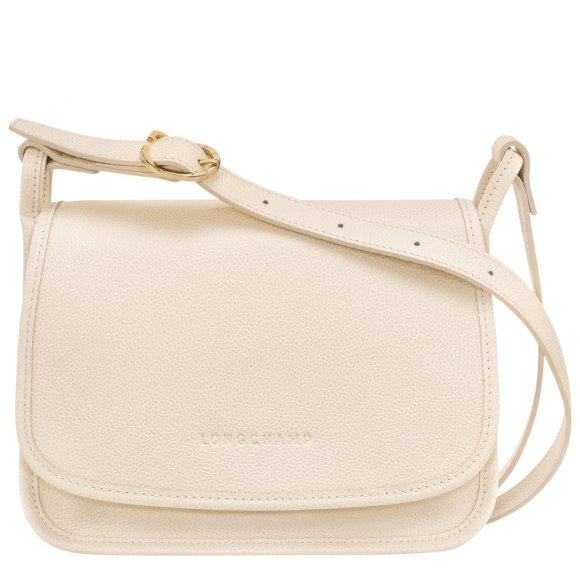 Longchamp |Le Foulonn M Umhängetasche Papier - Leder |Papier Longchamp |Le Foulonn M Umhängetasche Papier - Leder |Papier